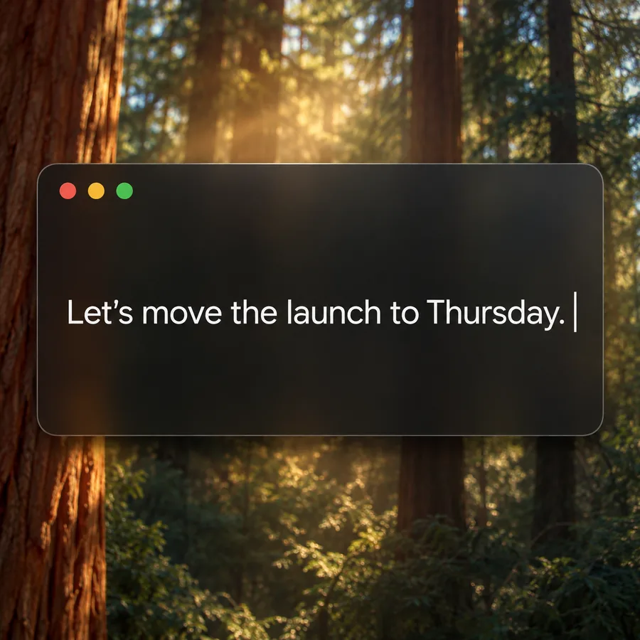 Diktai: it types, in any app