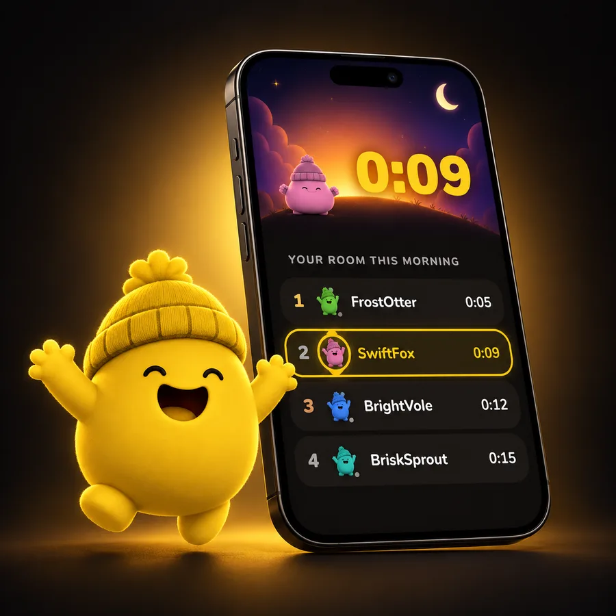 Morning Monsters: race your room